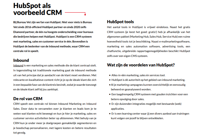 Alles over CRM 3